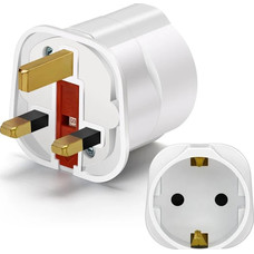 ADAPTADOR DE VIAJE UNIVERSAL A TIPO ALEMAN BLANCO AIGOSTAR (Espera 4 dias)-2180 ADAPTADOR DE VIAJE UNIVERSAL A TIPO ALEMAN BLANCO AIGOSTAR (Espera 4 dias)