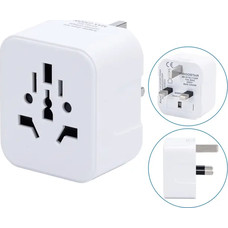 ADAPTADOR DE VIAJE UNIVERSAL A TIPO BRITANICO BLANCO AIGOSTAR (Espera 4 dias)-2180 ADAPTADOR DE VIAJE UNIVERSAL A TIPO BRITANICO BLANCO AIGOSTAR (Espera 4 dias)