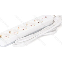 REGLETA PROTECTORA SERIE L 5 TOMAS CON INTERRUPTOR 1.5 M BLANCA AIGOSTAR (Espera 4 dias)-2181 REGLETA PROTECTORA SERIE L 5 TOMAS CON INTERRUPTOR 1.5 M BLANCA AIGOSTAR (Espera 4 dias)
