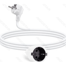 CABLE ALARGADOR ALEMAN 3G 3 M BLANCO AIGOSTAR (Espera 4 dias)-2182 CABLE ALARGADOR ALEMAN 3G 3 M BLANCO AIGOSTAR (Espera 4 dias)