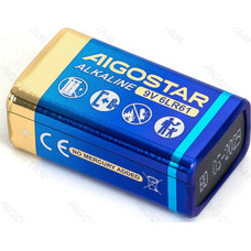 PILA ALCALINA 6LR61 9V 1 UD AIGOSTAR (Espera 4 dias)-2180 PILA ALCALINA 6LR61 9V 1 UD AIGOSTAR (Espera 4 dias)