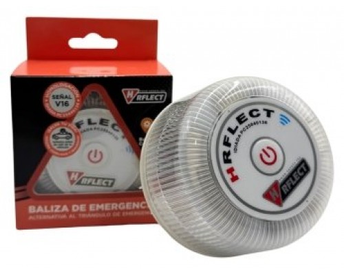 La baliza V16 geolocalizada es un dispositivo