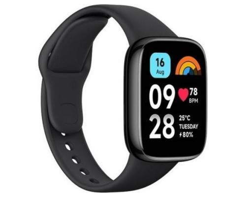 RELOJ SMARTWATCH XIAOMI MI WATCH 3 ACTIVE NEGRO