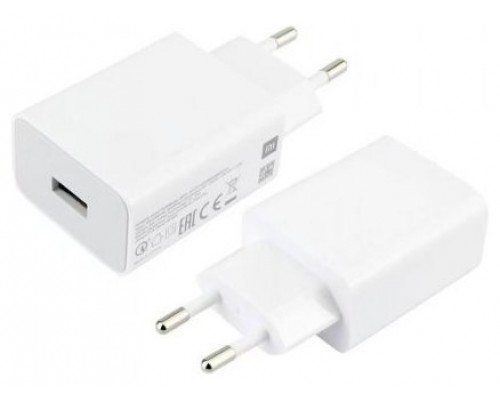 CARGADOR PARED POWER ADAPTER USB-A 22.5W BLANCO XIAOMI (Espera 4 dias)