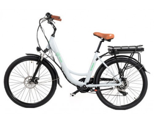 YOUIN EBIKE YOU-RIDE LOS ANGELES - PASEO - RUEDA 26&rdquo; - BAT. EXTRAIBLE -BLANCO (Espera 4 dias)