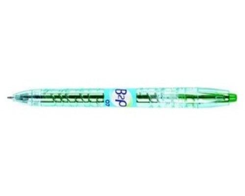 BOLIGRAFO B2P RETRACTIL VERDE PILOT BL-B2P-7-G-BG (MIN10) (Espera 4 dias)