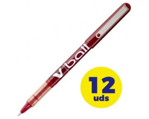 ROLLER TINTA LIQUIDA V-BALL 0.7MM ROJO PILOT BL- VB7-R (MIN12) (Espera 4 dias)