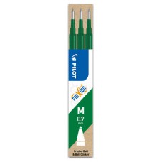 PACK 3 RECAMBIOS FRIXION VERDE PILOT BLS- FR7-V-S3 (Espera 4 dias)