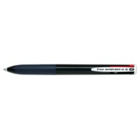 BOLIGRAFO SUPERGRIP G - 4 COLORES - CUERPO COLOR NEGRO PILOT BPKGG-35M-B (Espera 4 dias)