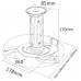 SOPORTE TECHO PARA PROYECTOR DTI BR-PROYECTOR 15KG