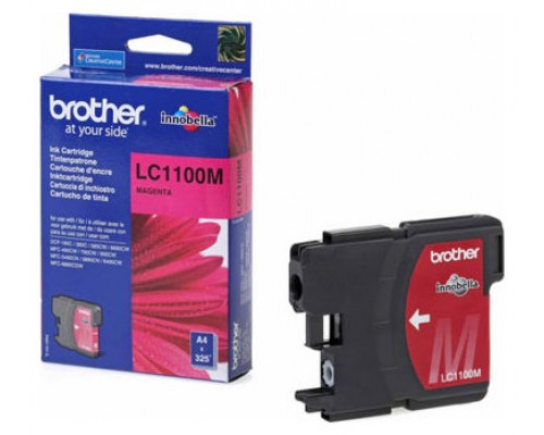 TINTA BROTHER LC-1100M MAGENTA 400PAG (Espera 4 dias)