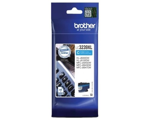 TINTA BROTHER LC-3239XLC CYAN (Espera 4 dias)