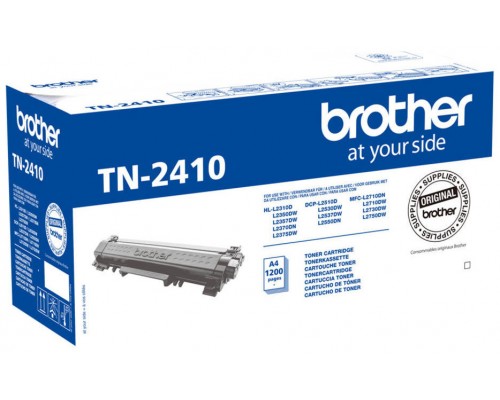 TONER BROTHER TN2410 NEGRO 1.200 PAG (Espera 4 dias)