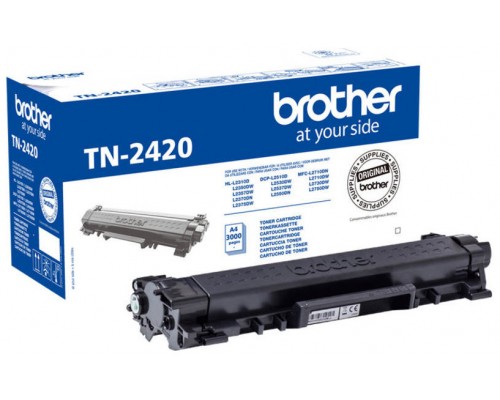 TONER BROTHER TN2420 NEGRO 3.000PAG (Espera 4 dias)