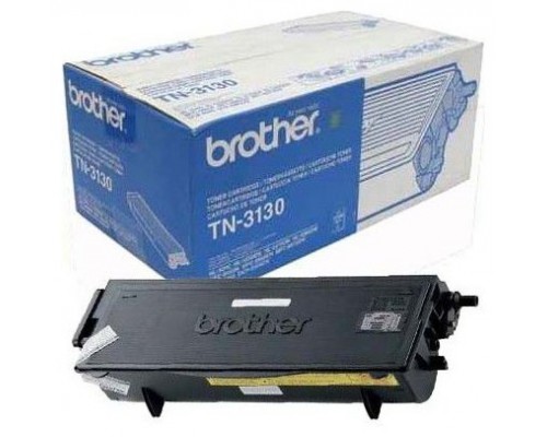 TONER BROTHER TN3130 NEGRO 3.500PAG (Espera 4 dias)