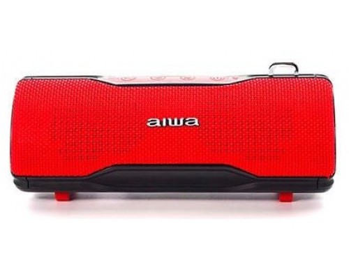 ALTAVOZ BLUETOOTH PORTABLE AIWA BST-500 RED BT 5.0 TWS