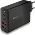 CARGADOR PARED GaN2 2xUSB-C + 2xUSB-A 100W NEGRO NGS (Espera 4 dias)-2187 CARGADOR PARED GaN2 2xUSB-C + 2xUSB-A 100W NEGRO NGS (Espera 4 dias)