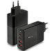 CARGADOR PARED GaN2 2xUSB-C + 2xUSB-A 100W NEGRO NGS (Espera 4 dias)-2187 CARGADOR PARED GaN2 2xUSB-C + 2xUSB-A 100W NEGRO NGS (Espera 4 dias)