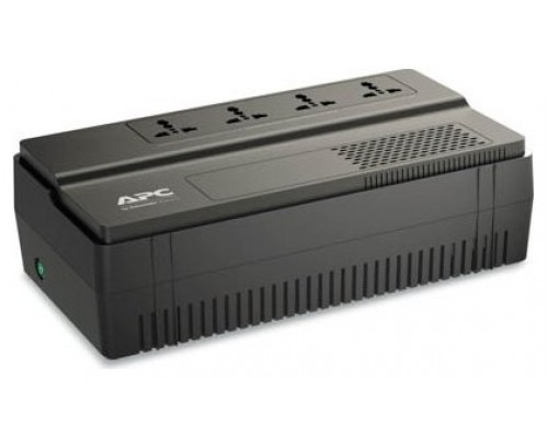 APC BV650I-GR sistema de alimentación ininterrumpida (UPS) Línea interactiva 0,65 kVA 375 W 4 salidas AC (Espera 4 dias)