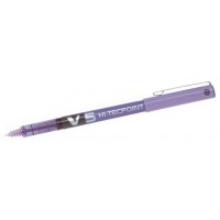 BOLIGRAFO ROLLER TINTA LIQUIDA V5 VIOLETA PILOT BX-V5-V (MIN12) (Espera 4 dias)