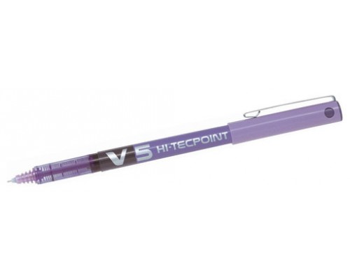 BOLIGRAFO ROLLER TINTA LIQUIDA V5 VIOLETA PILOT BX-V5-V (MIN12) (Espera 4 dias)