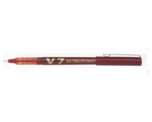 BOLIGRAFO ROLLER TINTA LIQUIDA V7 ROJO PILOT BX-V7-R (MIN12) (Espera 4 dias)