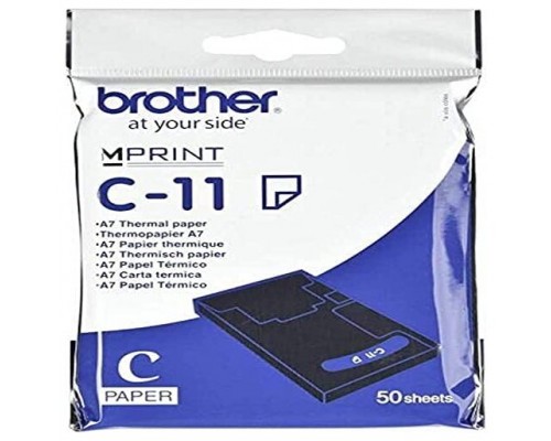 BROTHER Papel Termico A7 (50 Hojas)