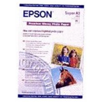 Epson Papel Premium Glossy Photo, 20 Hojas de A3+ - 250g/m2