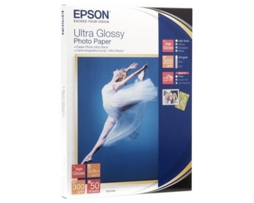 Epson Papel Ultra Glossy Photo Paper 10x15cm (20hojas)