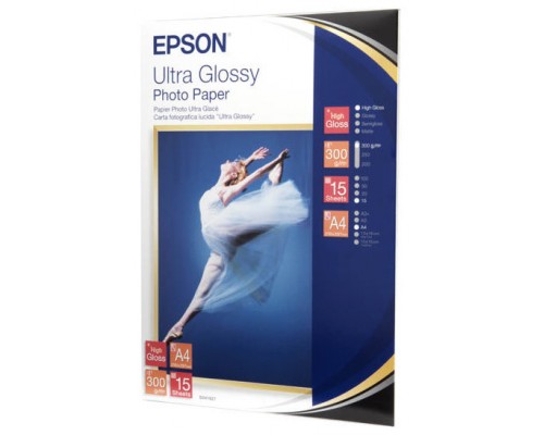 Epson Papel Ultra Glossy Photo Paper A4 (15hojas)