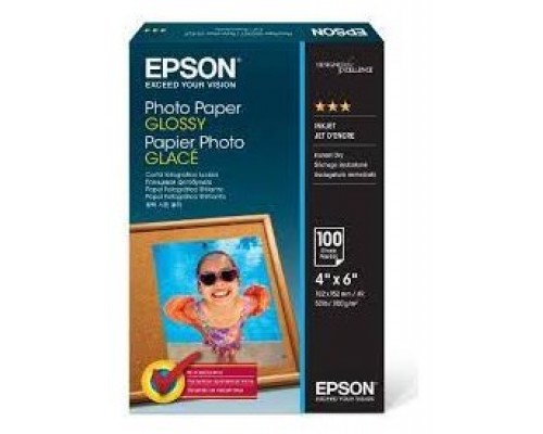 Epson Papel Photo Paper Glossy 10x15cm 100 hojas