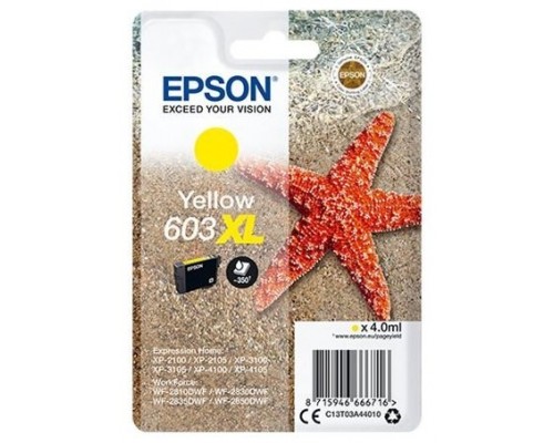 EPSON cartucho 603XL amarillo - Estrella de mar