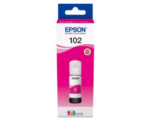 TINTA EPSON 102 ORI MAGENTA C13T03R340