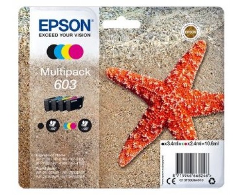 EPSON Cartucho 603 Multipack 4 colores - Estrella