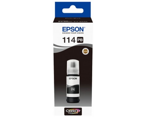 EPSON Botella negro photo 70 ml Ecotank ET-8500 / ET-8550 114