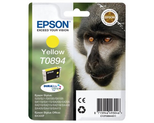 Epson Stylus S20/SX105/SX205/405 Cartucho Amarillo