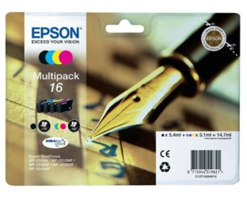 EPSON CARTUCHO MULTIPACK T16