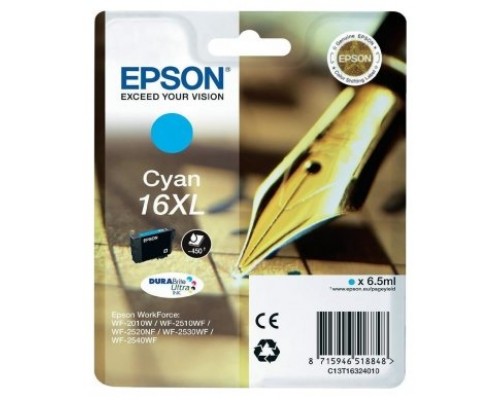 Epson DURABrite Ultra Ink Cartucho Cian 16XL
