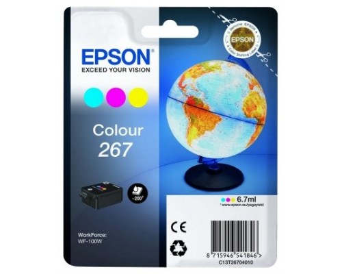 TINTA EPSON 267 ORI COLOR C13T26704010