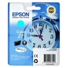 Epson WorkForce WF-3000 y WF-7000 Cartucho Cian nº27  (etiqueta RF)