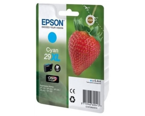 TINTA EPSON CLARIA 29XL CIAN XP235 XP332 XP335 XP432 XP435