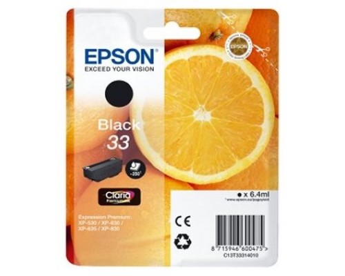 EPSON Expression Home XP-530 Cartucho Negro Nº33 RF+AM