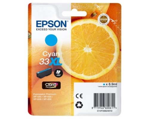 EPSON Expression Home XP-530 Cartucho Cyan 33XL