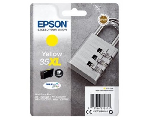 TINTA EPSON C13T35944 N 35XL WF47 AMARILLO