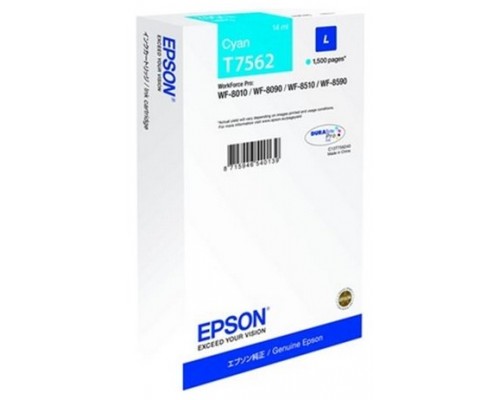 EPSON Cartucho Cian L 1500 pag WF-8xxx