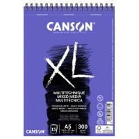 Canson XL Mix Media Bloc de hojas de papel para bellas artes 15 hojas (MIN5) (Espera 4 dias)