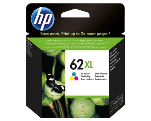 HP Envy 5640/Officejet 5740  e-All-in-One Cartucho tricolor Alta Nº62XL