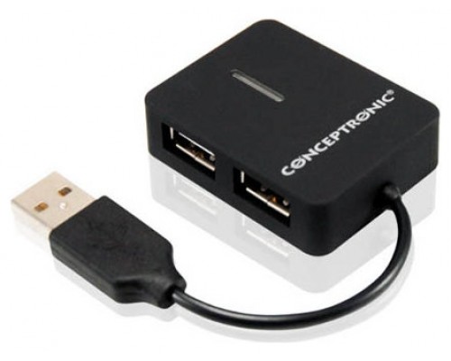 HUB USB 2.0 CONCEPTRONIC C4PUSB2_V3 A 4xUSB-A 2.0 MINI