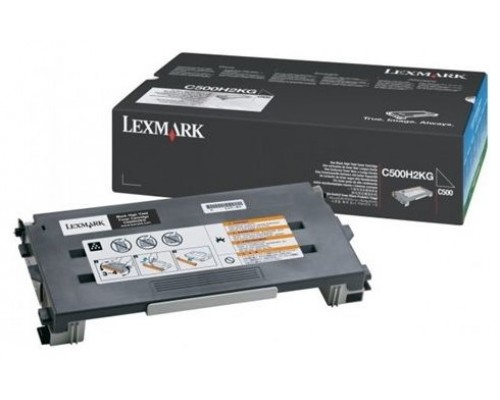 LEXMARK C-500/X500/X502 Toner Negro Alto Rendimiento