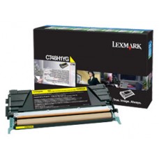 LEXMARK TONER LASER AMARILLO RETORNABLE C/748DE/748DTE/748E